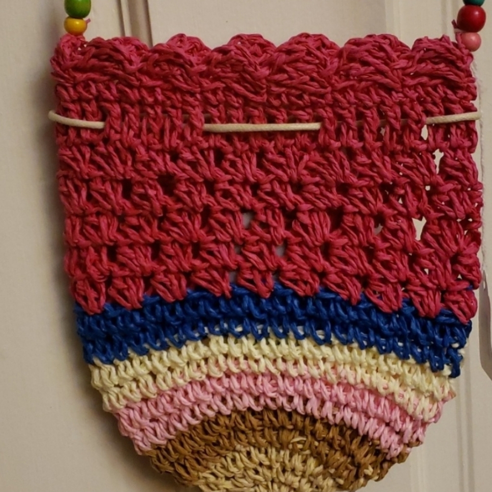 (2) Chic Multi-Color Mini Bag With Beads - Picture 5 of 9